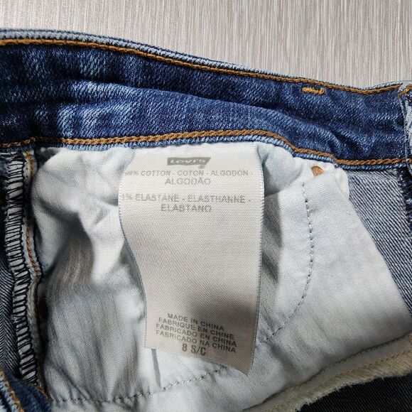 Levi’s The Demi Curve Classic Boot Cut Jean Women's Size 8/29 Mid Rise Stretch - Picture 5 of 12